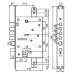 MOTTURA Замок 54J797G8B05DC6C з перекодуванням двоключовий (ПРАВИЙ) ДОВГИЙ КЛЮЧ