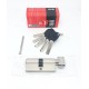 KEDR Серцевина BRASS/BRASS KEY M70 ZCN (T35/35) кл/вор нікель (з лат. ключем) 10 ключів //BB-ET70SN