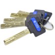 HARDLOCK СЕРЦЕВИНА 70mm 35/35 BL ключ-ключ чорна (K-35/35-BL)