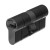 HARDLOCK СЕРЦЕВИНА 70mm 35/35 BL ключ-ключ чорна (K-35/35-BL)