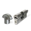 Серцевина модульна Securemme K75 113 мм 56.5/56.5 ключ/барашка матовий хром