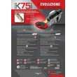 Серцевина модульна Securemme K75 113 мм 56.5/56.5 ключ/барашка матовий хром