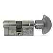 Серцевина модульна Securemme K75 113 мм 56.5/56.5 ключ/барашка матовий хром