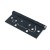 KEDR Завіса стальна метелик FLUSH  100*63*2.0 BLACK MATT вузька чорна матова